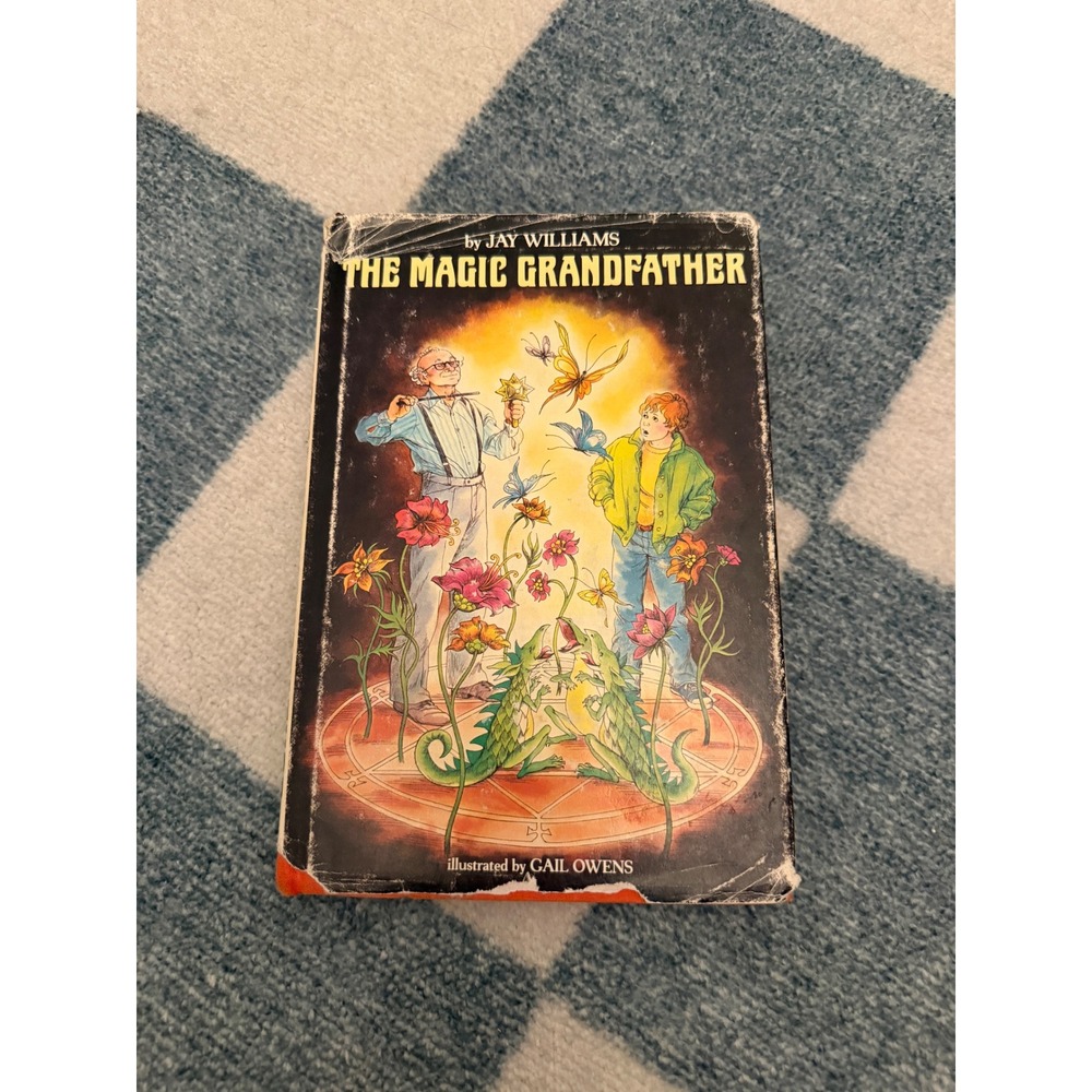The Magic Grandfather Jay Williams 1979 Hardcover First Edition Vintage Book